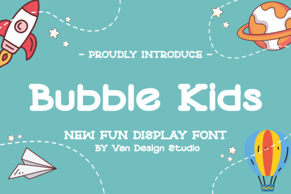 Bubble Kids Font - Featured Image