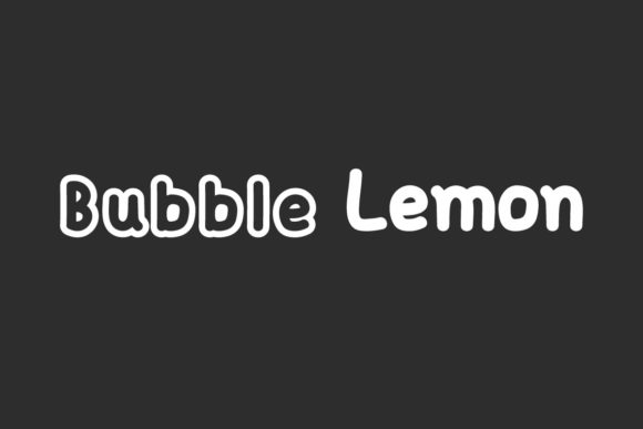 Bubble Lemon Font - Featured Image