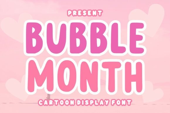 Bubble Month Font - Featured Image