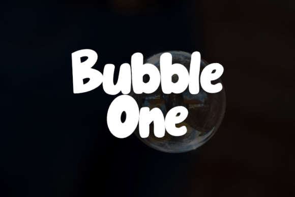 Bubble One Font - Featured Image