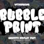 Bubble Paint Font - Featured Image