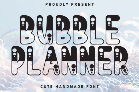 Bubble Planner Font - Featured Image