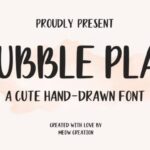 Bubble Play Font - Featured Image