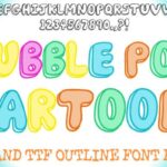 Bubble Pop Cartoon Font - Featured Image
