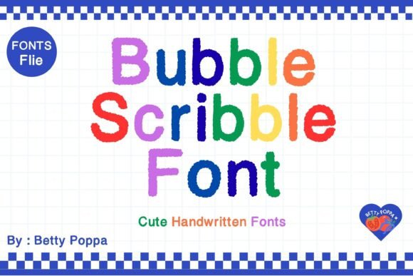 Bubble Scribble Font - Featured Image