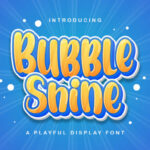 Bubble Shine Font - Featured Image