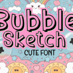 Bubble Sketch Font - Featured Image
