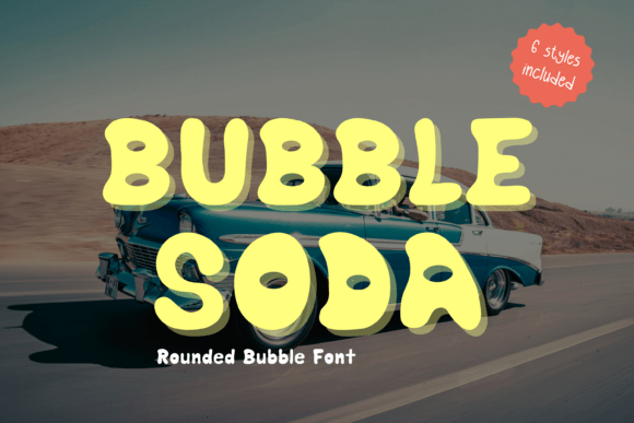 Bubble Soda Font - Featured Image