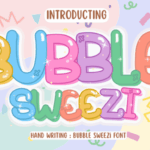 Bubble Sweezi Font - Featured Image