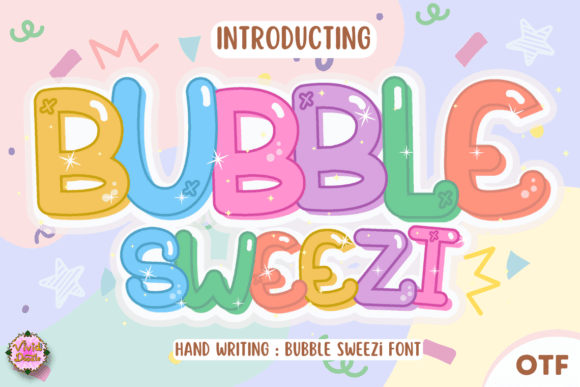 Bubble Sweezi Font - Featured Image