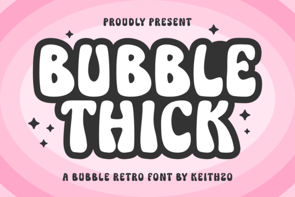 Bubble Thick Font - Featured Image