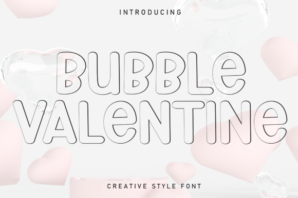 Bubble Valentine Font - Featured Image