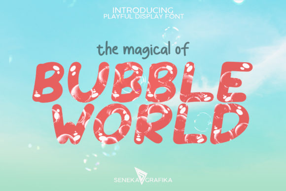 Bubble World Font - Featured Image