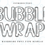 Bubble Wrap Font - Featured Image