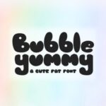 Bubble Yummy Font - Featured Image