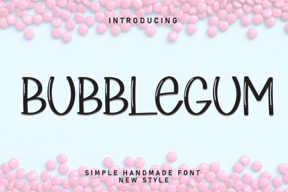 Bubblegum Font - Featured Image