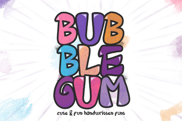 Bubblegum Font - Featured Image