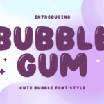 Bubblegum Font - Featured Image