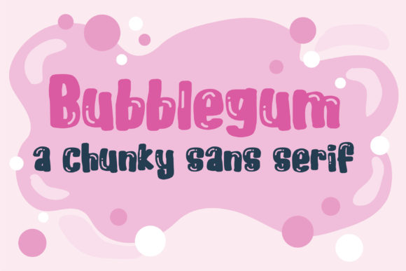 Bubblegum Font - Featured Image