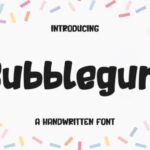 Bubblegum Font - Featured Image