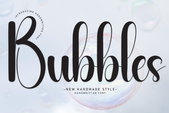 Bubbles Font - Featured Image