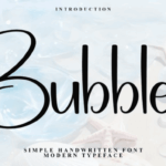Bubbles Font - Featured Image
