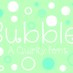 Bubbles Font - Featured Image