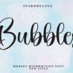 Bubbles Font - Featured Image