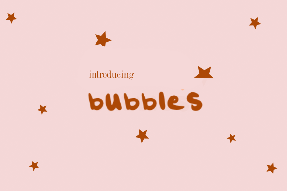 Bubbles Font - Featured Image