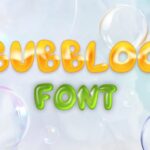 Bubbloo Font - Featured Image