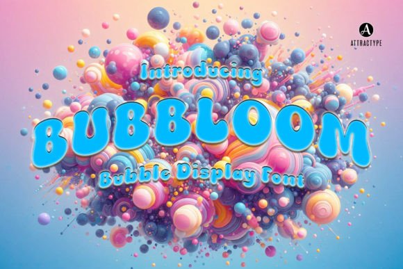 Bubbloom Font - Featured Image