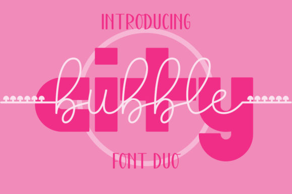 Bubbly City Font - Featured Image