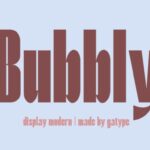 Bubbly Font - Featured Image