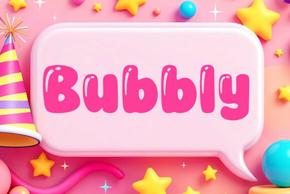 Bubbly Font - Featured Image