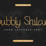 Bubbly Shilan Font - Featured Image