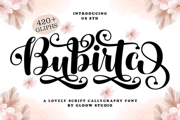 Bubirta Font - Featured Image