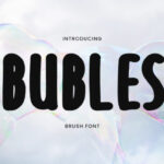 Bubles Font - Featured Image