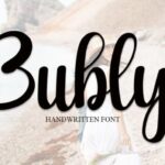 Bubly Font - Featured Image