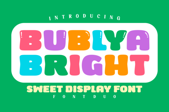 Bublya Bright Font - Featured Image