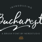 Bucharest Font - Featured Image