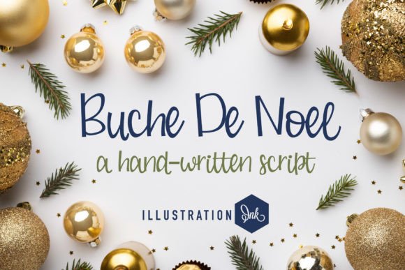 Buche De Noel Font - Featured Image