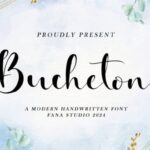 Buchetone Font - Featured Image