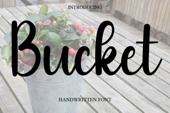 Bucket Font - Featured Image