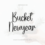 Bucket Newyear Font - Featured Image