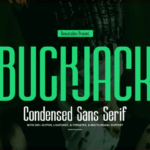Buckjack  Font - Featured Image