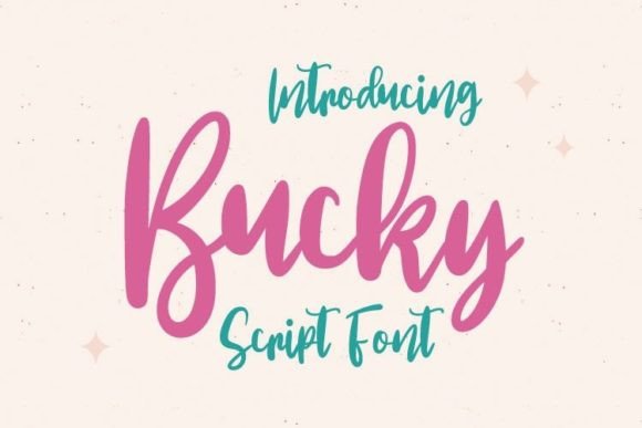 Bucky Font - Featured Image