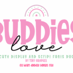 Buddies Love Duo Font - Featured Image