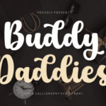Buddy Daddies Font - Featured Image