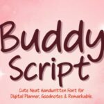 Buddy Script Font - Featured Image