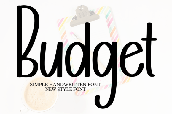 Budget Font - Featured Image